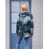 image:imageZeagoo Womens Button Down Shirt Long Sleeve Blouse Business Work Tops Dressy Casual Floral Printed Outfits with PocketCx297