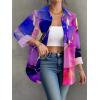 image:imageZeagoo Womens Button Down Shirt Long Sleeve Blouse Business Work Tops Dressy Casual Floral Printed Outfits with PocketDcx174