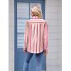 image:imageZeagoo Womens Button Down Shirt Long Sleeve Blouse Business Work Tops Dressy Casual Floral Printed Outfits with PocketTz269