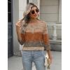 image:imageZeagoo 34 Length Sleeve Women Tops Crew Neck Blouses Dressy Casual Summer T Shirts Loose Fit Business Work ClothesJh398geometric
