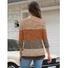 image:imageZeagoo 34 Length Sleeve Women Tops Crew Neck Blouses Dressy Casual Summer T Shirts Loose Fit Business Work ClothesJh398geometric