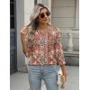 image:imageZeagoo 34 Length Sleeve Women Tops Crew Neck Blouses Dressy Casual Summer T Shirts Loose Fit Business Work ClothesMz896