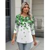 image:imageZeagoo 34 Length Sleeve Women Tops Crew Neck Blouses Dressy Casual Summer T Shirts Loose Fit Business Work ClothesSp77