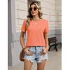 image:imageZeagoo Womens Tshirt Short Sleeve Summer Tops Crewneck Casual Basic Tee Shirts Spring Clothes Trendy OutfitOrange