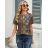 image:imageZeagoo Womens Tshirt Short Sleeve Summer Tops Crewneck Casual Basic Tee Shirts Spring Clothes Trendy OutfitZ Boho Multicolor 721
