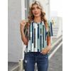 image:imageZeagoo Womens Tshirt Short Sleeve Summer Tops Crewneck Casual Basic Tee Shirts Spring Clothes Trendy OutfitZ Striped Green 530