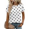 Z Polka Dots White 592