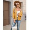 image:imageZeagoo Womens 34 Sleeve Open Front Cropped Knit Cardigan Sweater Casual Bolero Shrugs for Dresses Summer OutfitsYellow