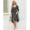 image:imageZeagoo Midi Dresses Women 2026 Spring Dress 34 Sleeve Casual Dresses with Pockets A Line Summer Beach SundressDaisy