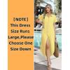 image:imageZeagoo Womens Dresses Casual Summer Short Sleeve Button Down Long Shirt Dresses Swimsuit Beach Cover Ups with PocketsYellow Stripe