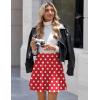 image:imageZeagoo Womens Skirt Basic Mini Skater Skirt 2026 Summer Skirts Stretchable High Waist ALine Party Club SkirtsJh84
