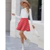 image:imageZeagoo Womens Skirt Basic Mini Skater Skirt 2026 Summer Skirts Stretchable High Waist ALine Party Club SkirtsJh84
