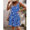 image:imageZeagoo Womens Summer Dress 2026 Loose V Neck Sleeveless Sundresses Swimsuit Coverup with Pockets Floral Tank DressesBlue Floral12