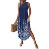 2602 Navy Printed