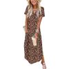 2601 Brown Floral