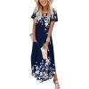 2602 Navy Floral