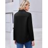 image:imageZEAGOO Button Down Shirt for Women Long Sleeve Blouses Floral Printed Tops Business Casual Work Outfits SXXLBblackstain Shield