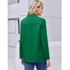 image:imageZEAGOO Button Down Shirt for Women Long Sleeve Blouses Floral Printed Tops Business Casual Work Outfits SXXLCgreenstain Shield