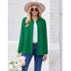 image:imageZEAGOO Button Down Shirt for Women Long Sleeve Blouses Floral Printed Tops Business Casual Work Outfits SXXLCgreenstain Shield