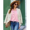 image:imageZEAGOO Button Down Shirt for Women Long Sleeve Blouses Floral Printed Tops Business Casual Work Outfits SXXLCpinkstain Shield