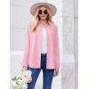 image:imageZEAGOO Button Down Shirt for Women Long Sleeve Blouses Floral Printed Tops Business Casual Work Outfits SXXLCpinkstain Shield