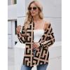 image:imageZEAGOO Button Down Shirt for Women Long Sleeve Blouses Floral Printed Tops Business Casual Work Outfits SXXLGeometric