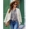 image:imageZEAGOO Button Down Shirt for Women Long Sleeve Blouses Floral Printed Tops Business Casual Work Outfits SXXLPaisley Printed