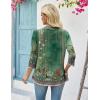 image:imageZeagoo Womens 2026 Summer 34 Sleeve Lightweight Cardigans Open Front Draped Ruffles Kimono CoverupsMz839