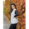 image:imageZeagoo Womens Cap Sleeve Sweaters Vest Crew Neck Knit Sweater Tops 2026 Casual Summer Sleeveless T ShirtWhite