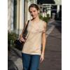 image:imageZeagoo Womens Sleeveless Tank Tops 2026 Summer Crew Neck Ribbed Knit Sweater Top Business Casual Work ShirtsBeige