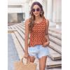 image:imageZeagoo Womens Summer Tank Tops 2026 Pleated Crew Neck Floral Solid Loose Fit Casual Sleeveless Flowy Boho Tunic ShirtsSf230