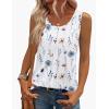 image:imageZeagoo Womens Summer Tank Tops Pleated Round Neck Sleeveless Trendy Tunic Tops for Women Dressy Casual 2026
