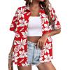 Red-white Floral