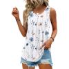 image:imageZeagoo Womens Summer Tank Tops Pleated Round Neck Sleeveless Trendy Tunic Tops for Women Dressy Casual 2026