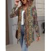 image:imageZeagoo Womens Cardigan Long Sleeve Lightweight Cardigan Draped Open Front Loose Casual 2026 Fashion ClothingA Multicolormz721