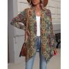 image:imageZeagoo Womens Cardigan Long Sleeve Lightweight Cardigan Draped Open Front Loose Casual 2026 Fashion ClothingA Multicolormz721