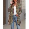 image:imageZeagoo Womens Cardigan Long Sleeve Lightweight Cardigan Draped Open Front Loose Casual 2026 Fashion ClothingA Multicolormz721