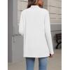 image:imageZeagoo Womens Cardigan Long Sleeve Lightweight Cardigan Draped Open Front Loose Casual 2026 Fashion ClothingA White