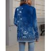 image:imageZeagoo Womens Cardigan Long Sleeve Lightweight Cardigan Draped Open Front Loose Casual 2026 Fashion ClothingFlower Navymz845