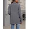 image:imageZeagoo Womens Cardigan Long Sleeve Lightweight Cardigan Draped Open Front Loose Casual 2026 Fashion ClothingGray