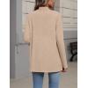 image:imageZeagoo Womens Cardigan Long Sleeve Lightweight Cardigan Draped Open Front Loose Casual 2026 Fashion ClothingKhaki