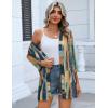 image:imageZeagoo Womens Casual Lightweight Cardigan 34 Sleeve Open Front Loose Thin Cardigans with PocketsCx289