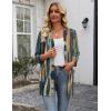 image:imageZeagoo Womens Casual Lightweight Cardigan 34 Sleeve Open Front Loose Thin Cardigans with PocketsCx289