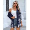image:imageZeagoo Womens Casual Lightweight Cardigan 34 Sleeve Open Front Loose Thin Cardigans with PocketsSf103