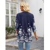 image:imageZeagoo Womens Casual Lightweight Cardigan 34 Sleeve Open Front Loose Thin Cardigans with PocketsSf103