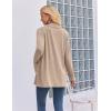 image:imageZeagoo Womens Lightweight Cardigan Open Front Long Sleeve Casual Loose Thin Cardigans with Pockets 2026Akhaki