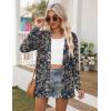 image:imageZeagoo Womens Lightweight Cardigan Open Front Long Sleeve Casual Loose Thin Cardigans with Pockets 2026Anavy Floral 869