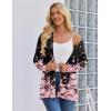 image:imageZeagoo Womens Lightweight Cardigan Open Front Long Sleeve Casual Loose Thin Cardigans with Pockets 2026Asf31