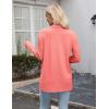 image:imageZeagoo Womens Lightweight Cardigan Open Front Long Sleeve Casual Loose Thin Cardigans with Pockets 2026Coral