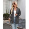 image:imageZeagoo Womens Lightweight Cardigan Open Front Long Sleeve Casual Loose Thin Cardigans with Pockets 2026Gray
